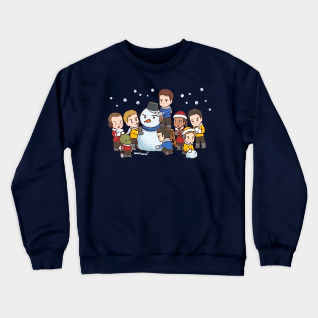 Star trek Christmas Crewneck Sweatshirt by sweetcocoatakky